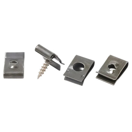 Self Tapping Screws Metal Fastener Clip for Car Motorcycle U-Type Clip