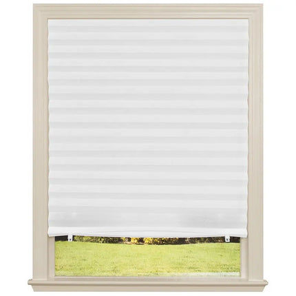Simple Pleated Window Shades Self-Adhesive Non-Woven Semi-Shading