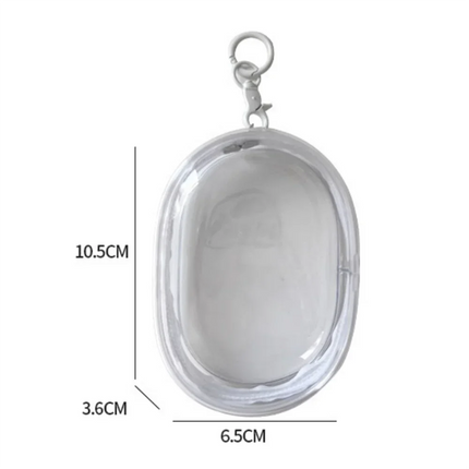 Jewelry Organizer Transparent Storage Box Pouch Mystery Box Keychain