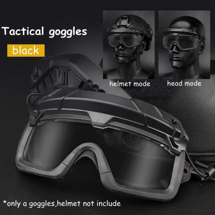 Sports Sunglasses for Men Women 2 Modes Airsoft Goggles Riding Eye