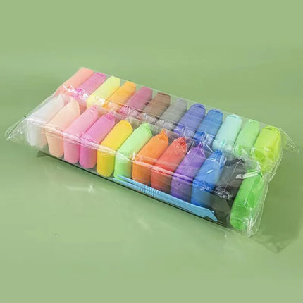 36  Color Clay Air-dried Clay Set, Ultra Light Plastic Clay with
