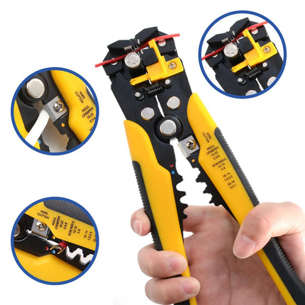 Crimper Cable Cutter Adjustable Automatic Wire Stripper