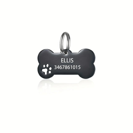 Personalized Engraved High Quality Dog Cat Tags with Name and Phone