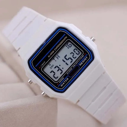 Sport LED Digital Watches for Men Simple Small Square Dial Electronic
