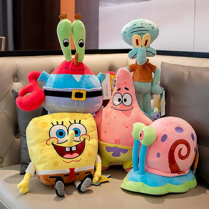 @@Anime Spongebob Squarepants Patrick  Squidward Eugene H. Krabs Gary