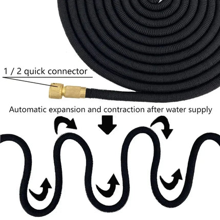 New Expandable Magic Hose High Pressure Car Wash Hose With Spray Gun