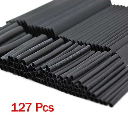 127Pcs Heat Shrink Tube Sleeving Tubing Assortment Kit Electrical