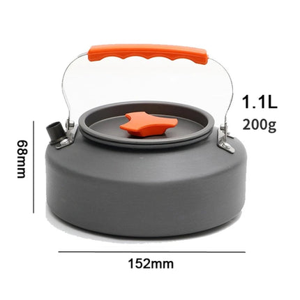 0.8L/1.1L/1.2L/1.6L/2L/2.5L Aluminum alloy Portable Outdoor Camping
