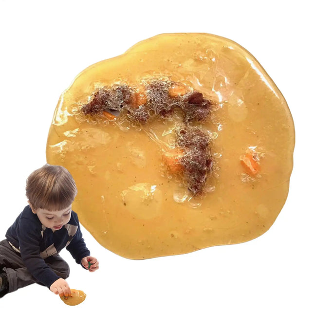 1pcs Funny Gag Gift Fake Vomit Prank Adult Toys FakePuke Throw up