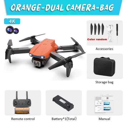 E99 K3 Pro Drone HD Professional 4k drone Dual Camera WIFI fpv
