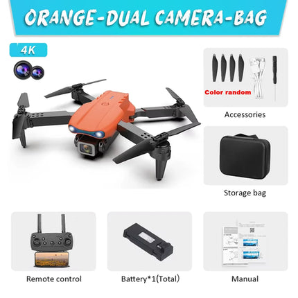 KBDFA E99Pro Drone HD Professional 8K drone Dual Camera WIFI fpv