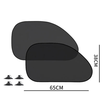 1-5Pcs Universal Car Sunshades Foldable Auto Side Window Rear