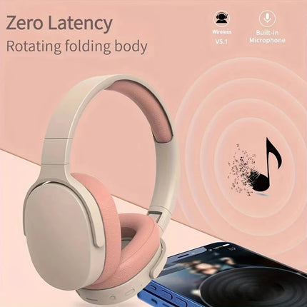 #NEW Fashion Wireless Bluetooth Headphones Over Ear HIFI Stereo