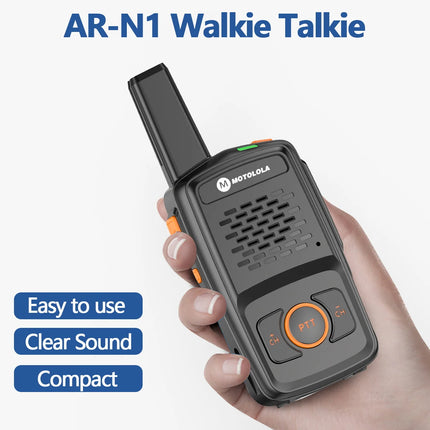 Motolola Mini Walkie Talkie 16 Channels Professional MT-N1 UHF