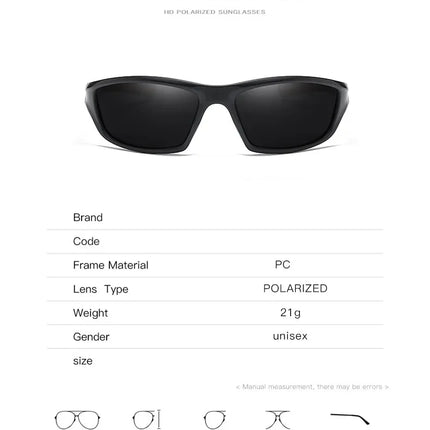 Polarized Sports Cycling Fishing Running Sunglasses Rayed Sun ciclismo