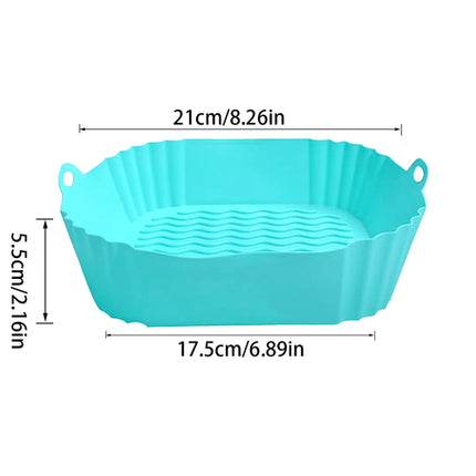 Air Fryer Silicone Liners Pot,Airfryer Basket Cooking Gadgets
