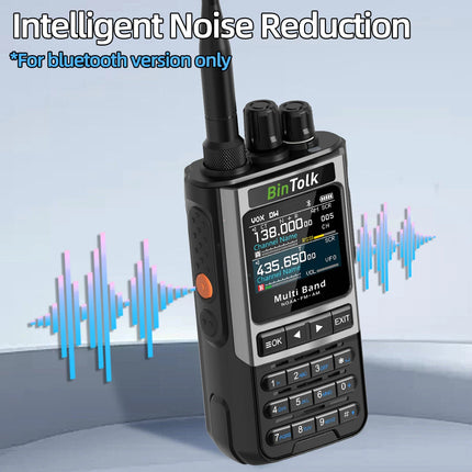 BinTolk BT8200 Walkie Talkie Long Range 10W Tri Power Full Band
