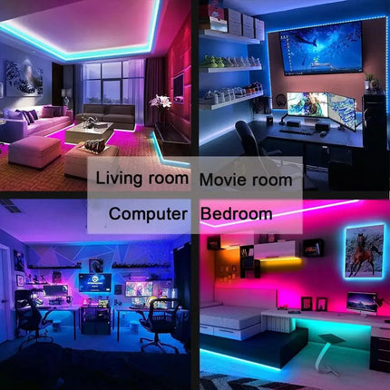 LED Strip Lights for TV ,Bluetooth USB TV Backlight Kit with