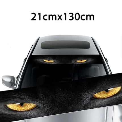 Windshield Exteriors Car Sticker Vinyl Front Window Funny Sunshade