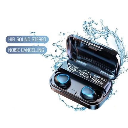 M10 Bluetooth Earphones Handfree LED Dispay Bluetooth Headphones HiFi