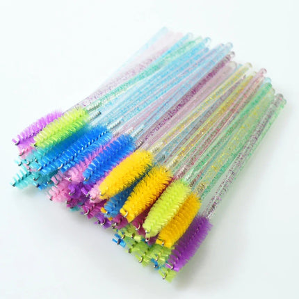wholesale yelash brush makeup brushes 50pcs comb disposable mascara