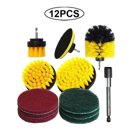 Electric Drill Brush Accessories A Set Of Electric Car Wash Brush Car