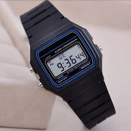 Sport LED Digital Watches for Men Simple Small Square Dial Electronic