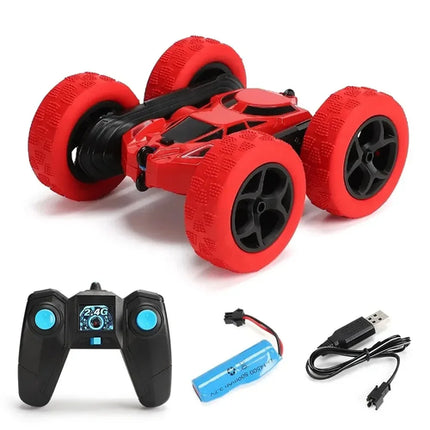 Rc Stunt Car Kids Double Sided Flip Remote Control Cars 2.4G High