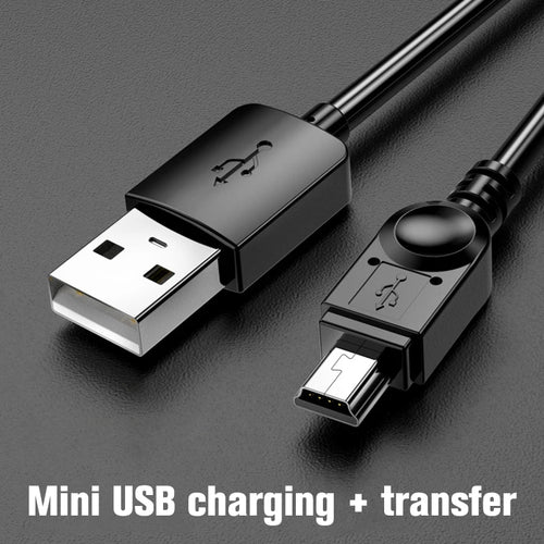 Mini USB Cable To USB Fast Data Charger Cable for PSP MP3 MP4 Car DVR