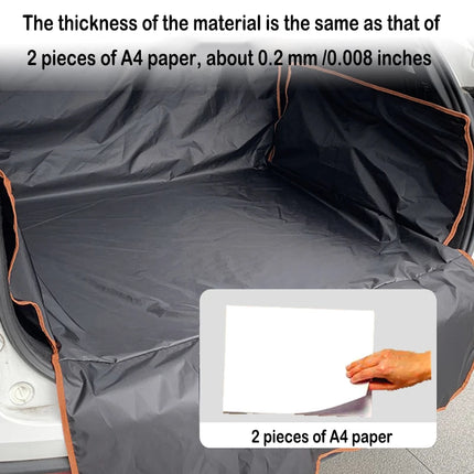 SUV Cargo Liner - Waterproof Trunk Seat Cover for Back Cargo Area,