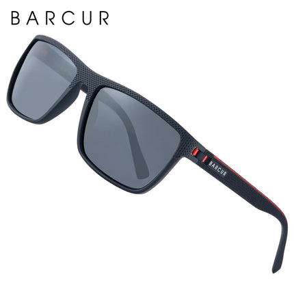 BARCUR Sports Sunglasses for Men Polarized FishingTravel TR90 Light
