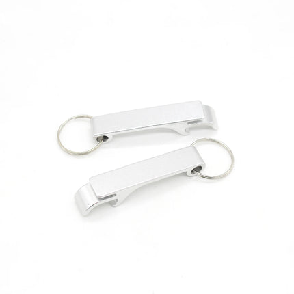 50*Personalized Engraved Bottle Opener Key Chain Wedding Favors