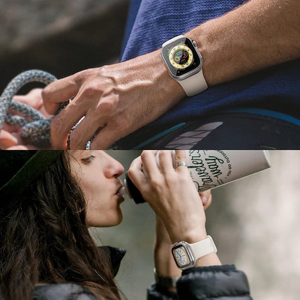 Screen Protector Cover for Apple Watch 45mm 44mm 40mm 41mm Hard PC