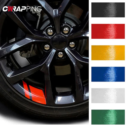 Car Wheel Reflective Stickers Auto Safety Warning Sticker Reflector