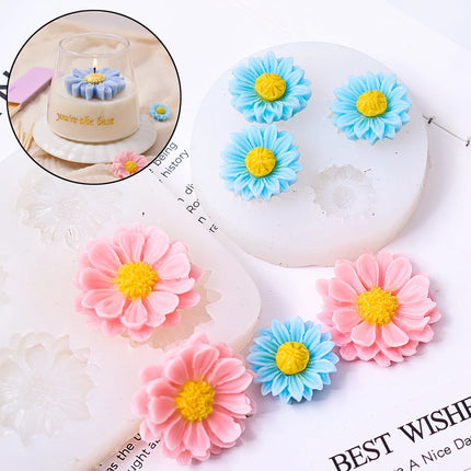 3D Strawberry Aromatherapy Candle Silicone Mold DIY Handmade Romantic