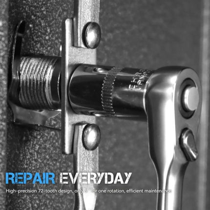 1/4" Mini Socket/ Mini Bit/ 2-in-1 Ratchet Handle Wrenches