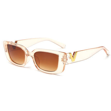 Fashion Rectangle Sunglasses Women Luxury Brand Vintage Small Frame
