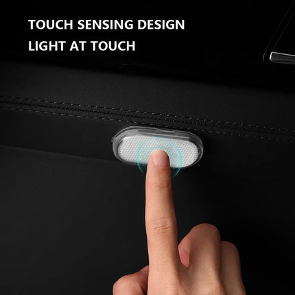 Car LED Touch Lights USB Sensor Rechargeable Reading Light Auto Door