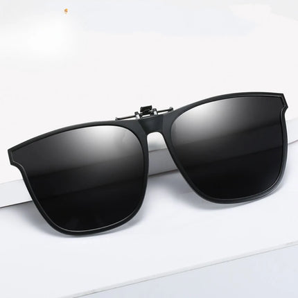 Polarized Clip on Sunglasses Men Car Driver Goggles Night Vision