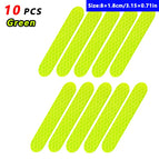 10PCS Green-1.8x8cm