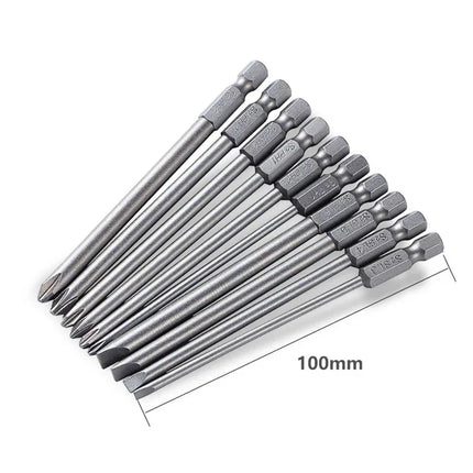 Screwdriver Set Strong Magnetic Batch Head Steel Slotted Phillips