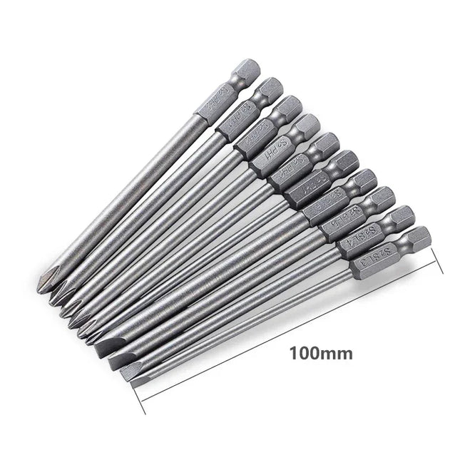 Screwdriver Set Strong Magnetic Batch Head Steel Slotted Phillips
