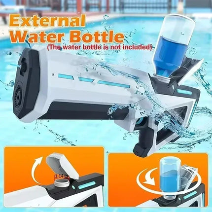 Pulse electric continuous water gun for children, high-pressure and