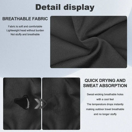 PHMAX Balaclava Bike Head Cover Summer Men Women Ski Mask Full Face