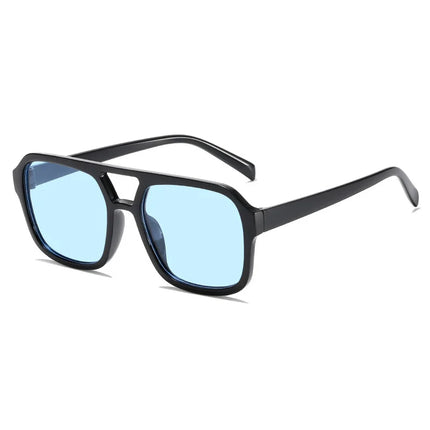 adult style, sunglasses, square Double new beam personalized Korean
