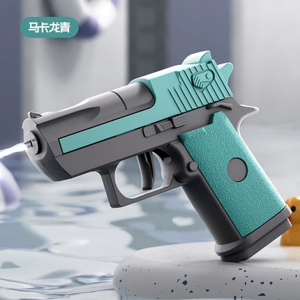 Mini Manual Water Gun Desert Eagle Pistol Shooting game Fight Toy Gun