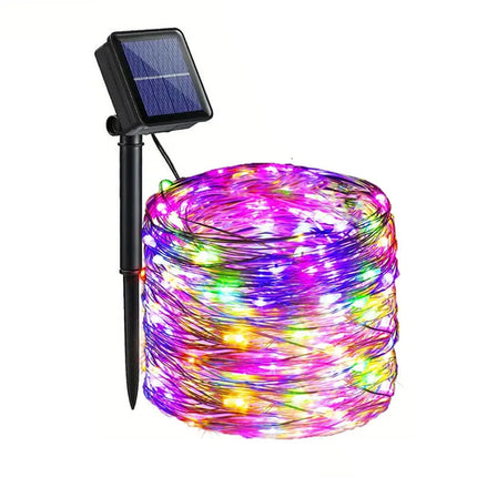 Fairy Lights Solar Garden Lights String Lights with 8 Modes Waterproof
