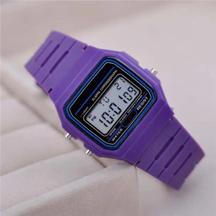 Sport LED Digital Watches for Men Simple Small Square Dial Electronic