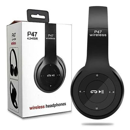 P47 Wireless bluetooth headphone With Mic Noise Cancelling Headsets