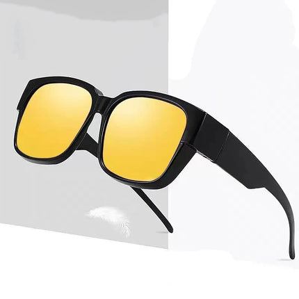 New Fashion Polarized Sunglasses Cover Over Myopia Prescription